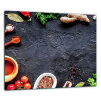 SZKLANA PŁYTA OCHRONNA NA KUCHENKĘ 60x52 61039