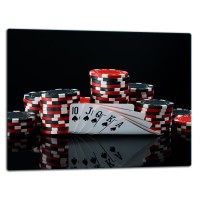 SZKLANA DESKA DO KROJENIA 52x40 d40538