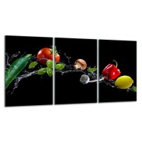 SZKLANA DESKA DO KROJENIA ZESTAW 3x30x52 30063