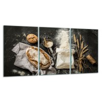 SZKLANA DESKA DO KROJENIA ZESTAW 3x30x52 30584