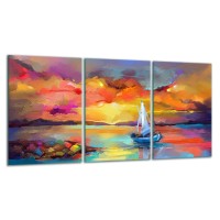 SZKLANA DESKA DO KROJENIA ZESTAW 3x30x52 30656