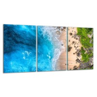 SZKLANA DESKA DO KROJENIA ZESTAW 3x30x52 30782