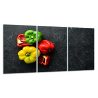 SZKLANA DESKA DO KROJENIA ZESTAW 3x30x52 30885