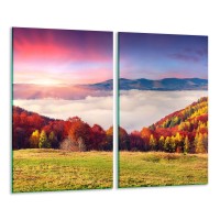 SZKLANA DESKA DO KROJENIA ZESTAW 2x30x52 20291