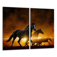 SZKLANA DESKA DO KROJENIA ZESTAW 2x30x52 20357
