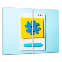 SZKLANA DESKA DO KROJENIA ZESTAW 2x30x52 20773
