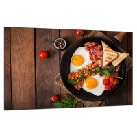 SZKLANA PŁYTA OCHRONNA NA KUCHENKĘ 80x52 90041