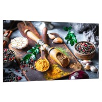 SZKLANA PŁYTA OCHRONNA NA KUCHENKĘ 80x52 90165