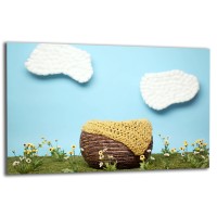 SZKLANA PŁYTA OCHRONNA NA KUCHENKĘ 80x52 90515