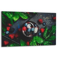 SZKLANA PŁYTA OCHRONNA NA KUCHENKĘ 80x52 90676