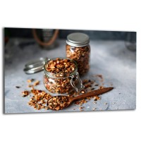 SZKLANA PŁYTA OCHRONNA NA KUCHENKĘ 80x52 90708