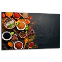 SZKLANA PŁYTA OCHRONNA NA KUCHENKĘ 80x52 90718