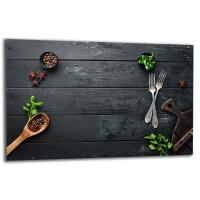 SZKLANA PŁYTA OCHRONNA NA KUCHENKĘ 80x52 90779