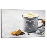 SZKLANA PŁYTA OCHRONNA NA KUCHENKĘ 80x52 90925
