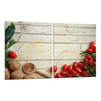 SZKLANA DESKA DO KROJENIA ZESTAW 2x40x52 50021