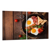 SZKLANA DESKA DO KROJENIA ZESTAW 2x40x52 50042