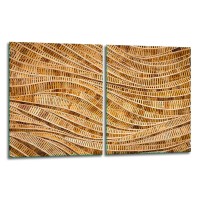 SZKLANA DESKA DO KROJENIA ZESTAW 2x40x52 50240