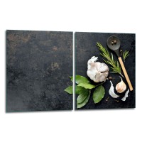 SZKLANA DESKA DO KROJENIA ZESTAW 2x40x52 50290