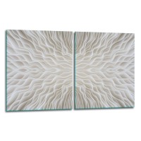 SZKLANA DESKA DO KROJENIA ZESTAW 2x40x52 50416