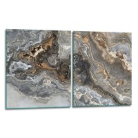 SZKLANA DESKA DO KROJENIA ZESTAW 2x40x52 50567