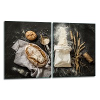 SZKLANA DESKA DO KROJENIA ZESTAW 2x40x52 50596