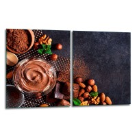 SZKLANA DESKA DO KROJENIA ZESTAW 2x40x52 50638
