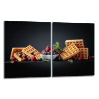 SZKLANA DESKA DO KROJENIA ZESTAW 2x40x52 50875