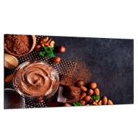 SZKLANA PŁYTA OCHRONNA NA KUCHENKĘ 90x52 100627