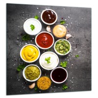 SZKLANA PŁYTA OCHRONNA NA KUCHENKĘ 60x65 70713