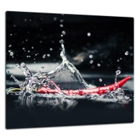 SZKLANA PŁYTA OCHRONNA DO KUCHNI 65x60