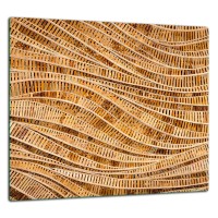 SZKLANA PŁYTA OCHRONNA DO KUCHNI 65x60