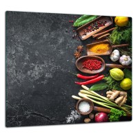 SZKLANA PŁYTA OCHRONNA DO KUCHNI 65x60