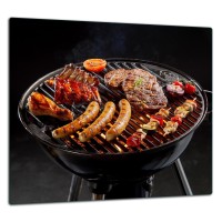 SZKLANA PŁYTA OCHRONNA DO KUCHNI 65x60