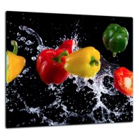 SZKLANA PŁYTA OCHRONNA DO KUCHNI 65x60