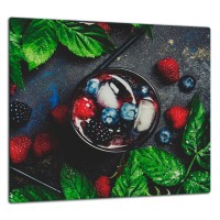SZKLANA PŁYTA OCHRONNA DO KUCHNI 65x60