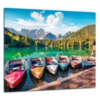 SZKLANA PŁYTA OCHRONNA DO KUCHNI 65x60