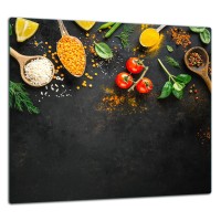 SZKLANA PŁYTA OCHRONNA DO KUCHNI 65x60