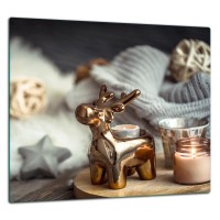 SZKLANA PŁYTA OCHRONNA DO KUCHNI 65x60
