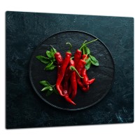 SZKLANA PŁYTA OCHRONNA DO KUCHNI 65x60