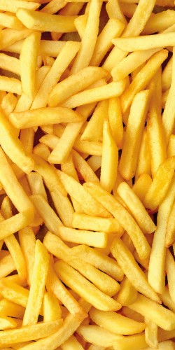 NAKLEJKA na DRZWI MEBLE OKLEINA 100x200 FRYTKI
