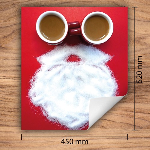 Mata ochronna na kuchenkę indukcyjną 45x52 cm - Mata antypoślizgowa na blat - Płyta ochronna zwijana - Dekoracja do kuchni - Więcej miejsca - Wakacje Czerwona