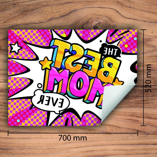 Mata ochronna na kuchenkę indukcyjną 70x52 cm - Mata antypoślizgowa na blat - Płyta ochronna zwijana - Dekoracja do kuchni - Więcej miejsca - Najlepsza mama