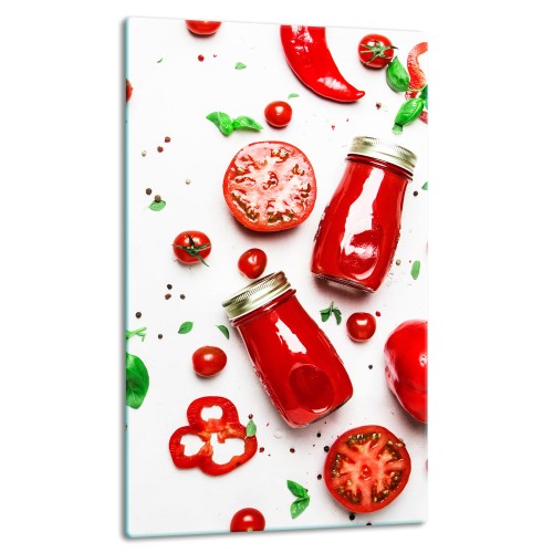 SZKLANA PŁYTA OCHRONNA NA KUCHENKĘ 30x52 10861