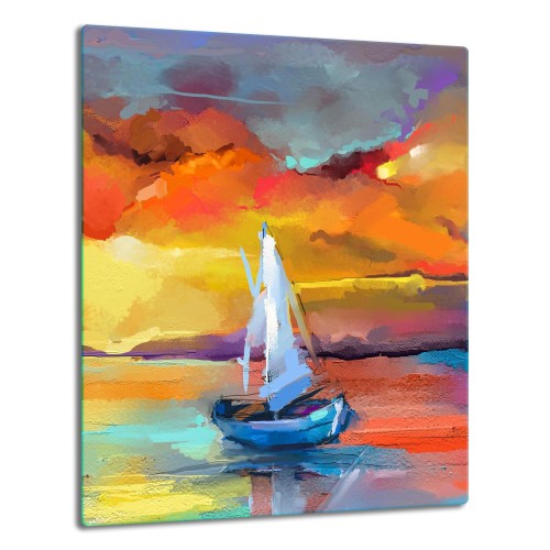 SZKLANA PŁYTA OCHRONNA DO KUCHNI 40x52