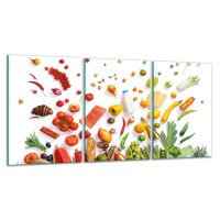 SZKLANA DESKA DO KROJENIA ZESTAW 3x30x52 30034