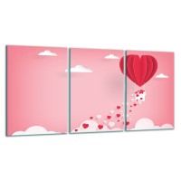 SZKLANA DESKA DO KROJENIA ZESTAW 3x30x52 30165