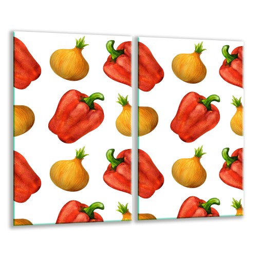 SZKLANA DESKA DO KROJENIA ZESTAW 2x30x52 20018