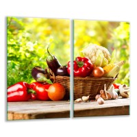 SZKLANA DESKA DO KROJENIA ZESTAW 2x30x52 20024