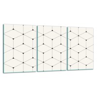 SZKLANA DESKA DO KROJENIA ZESTAW 3x30x52 30962