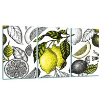 SZKLANA DESKA DO KROJENIA ZESTAW 3x30x52 31019